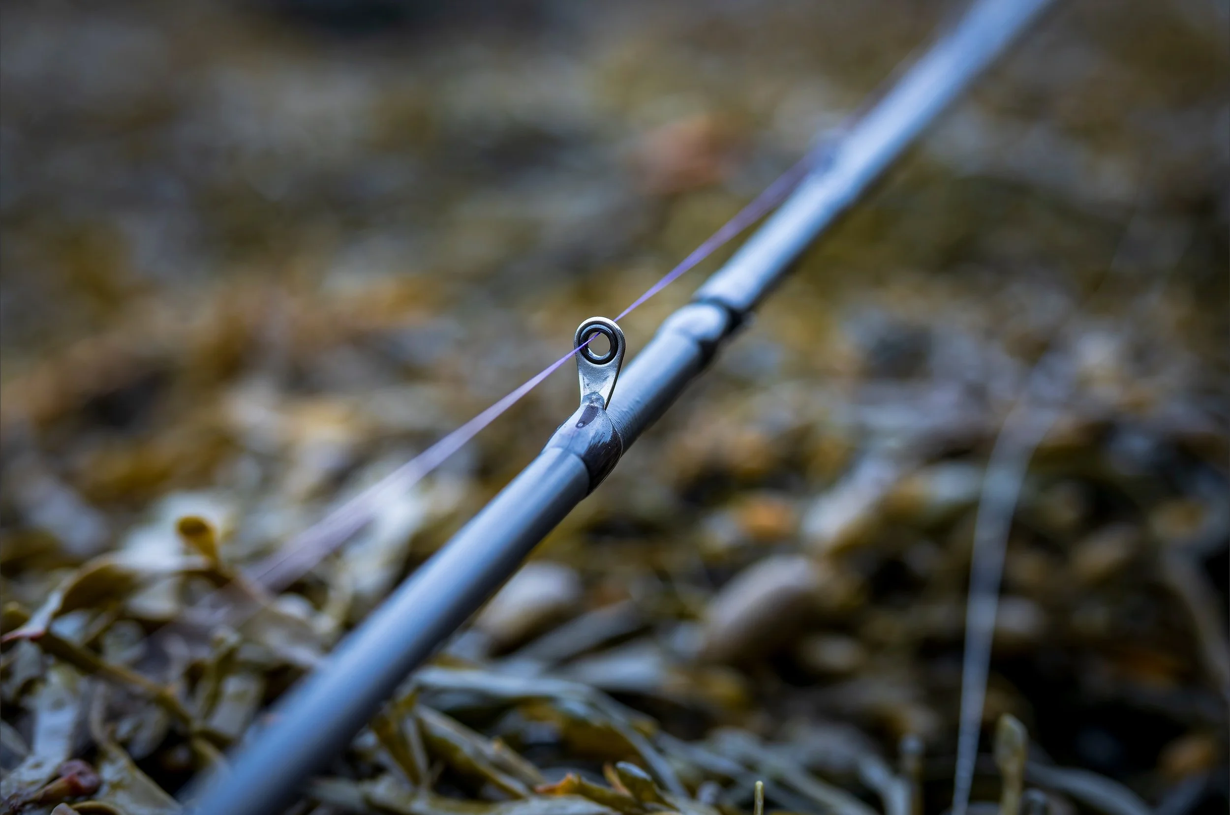 Weird looking guides on this Zenaq Snipe rod, but they seem to be